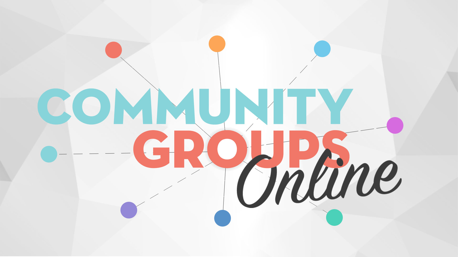 Community Groups Bethany Community Church Mendon, MA